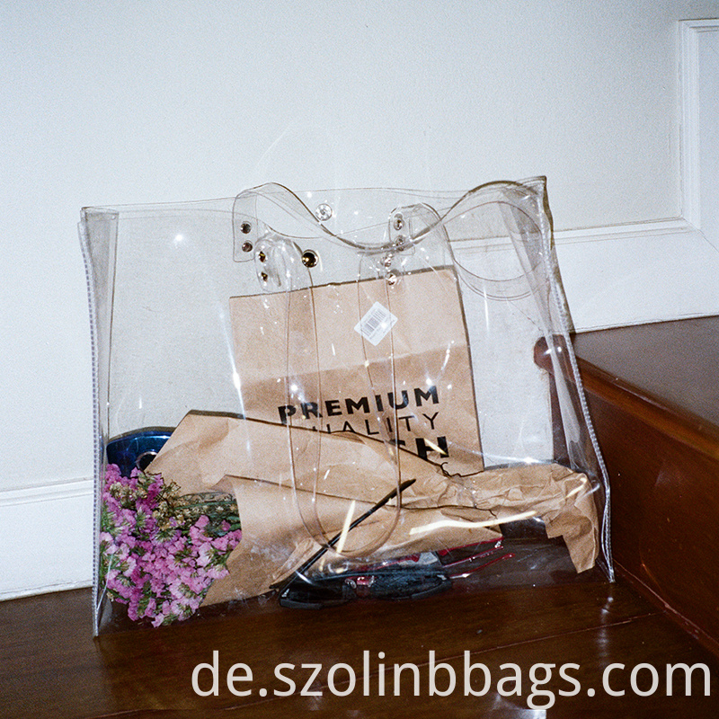 Transparente Taschen Transparent Bags